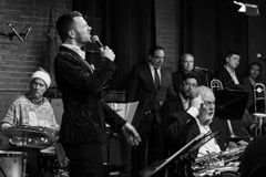 Christian Wiggs Big Band, Monks Jazz Club, 2023
