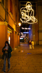via d'Azeglio, Bologna, 2023
